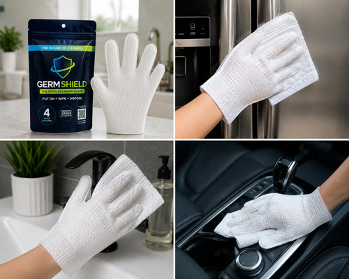 Germ Shield Wipes - 2 Pack Bundle